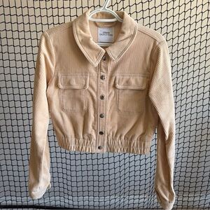 Urban Outfitters Beige Corduroy Shirt